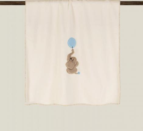 Плед детский "Little Blue Elephant", 75х100