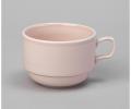 Набор чайных чашек 6 штук "TINT", 250 мл (розовый)
