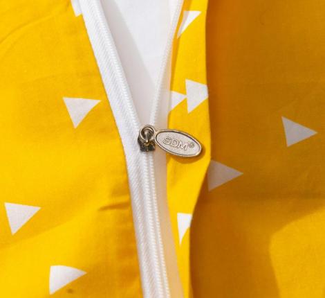 Постельное белье детское "Sofi de Marko" Дино (желтый) Сатин, 1,5 спальный