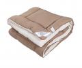 Одеяло всесезонное "FLUFFY DREAM" 172х205, Мокко-Бежевый
