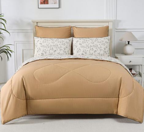 Постельное белье с одеялом "Sofi de Marko" Ришелье №57 Сатин, 1,5 спальный