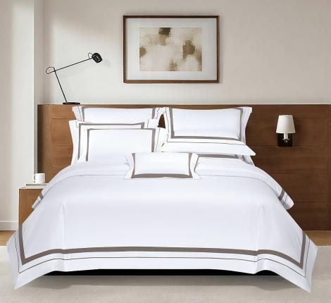 Постельное белье "Asabella" 2333-6 Сатин ДеЛюкс, Евро