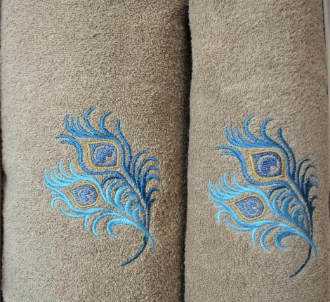 Набор махровых полотенец &quot;KARTREKS&quot; 2шт (50х90, 70х140) ROMANTIK 57.017