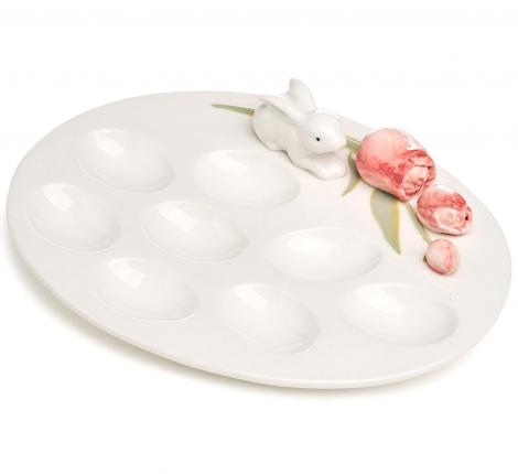 Блюдо для яиц "SUNDAY", 23*21*5,5 см