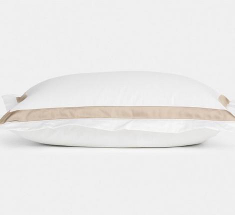 Наволочка с широкой отделкой "ALPINE NUDE PINK ALLURE GRASS" Мако-Сатин, 50х70 (2шт)