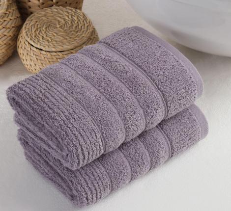 Комплект махровых полотенец "METEOR" (50x90/2 шт.) SICILYA, лаванда