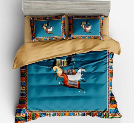 Постельное белье "Tango" TIS05-228 Мако-Сатин, Семейный