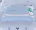 Постельное белье детское "Sofi de Marko" Кактус (голубой) Сатин, 1,5 спальный