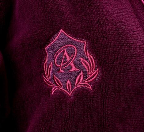 Халат женский трига шалька "AMBIELLA A-1295" фиолетовый, 3XL