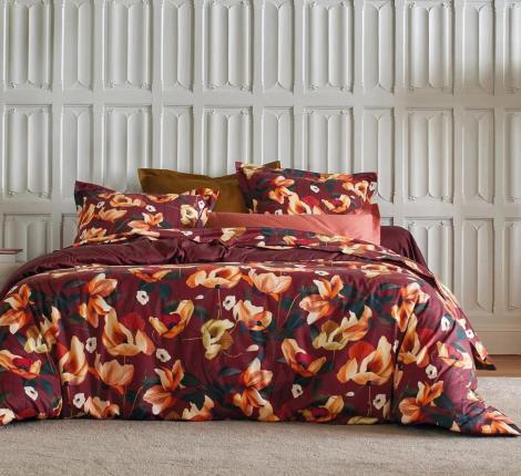 Постельное бельё "Blanc des Vosges" RHAPSODIE GRENATE Сатин ДеЛюкс, Евро