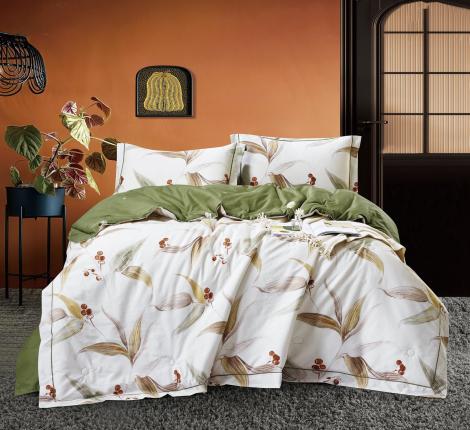 Постельное бельё с одеялом Madame Plumes "ENCANTED GARDEN" CT-17, Евро