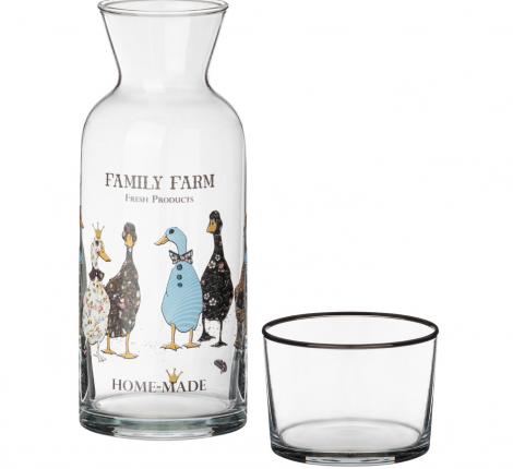 Графин с крышкой-стаканом "GEESE", 700 мл