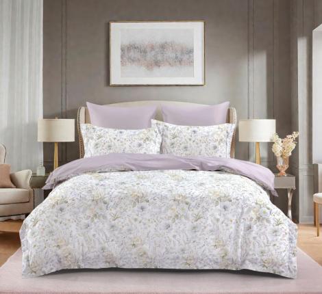 Постельное бельё "Asabella" 2378-6 Сатин, Евро