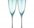 Набор бокалов для шампанского 2 штуки "MIRAGE" EMERALD, 290 мл