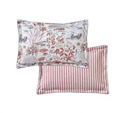 Постельное бельё "Blanc des Vosges" WATER GARDEN ROSE Сатин ДеЛюкс, Евро