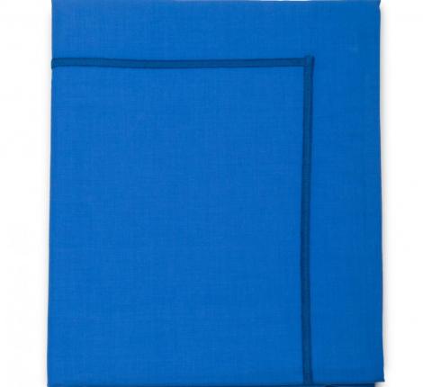 Наволочка "Blanc des Vosges" перкаль 50х70, bleu royal (синий)