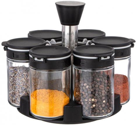 Набор ёмкостей для специй 6 шт. "AGNESS", 200 мл