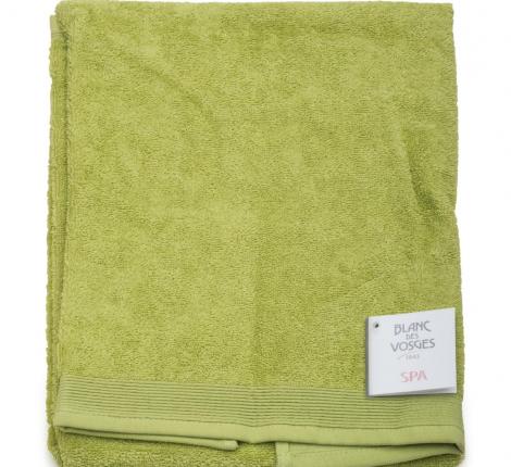 Полотенце махровое "Blanc des Vosges" UNI LICHEN (зеленый), 100х150