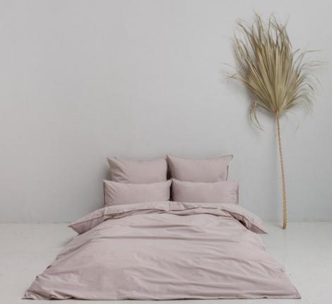 Простыня на резинке Luxberry "SOFT SILK SATEEN" 180x200x30 см, дымчатый