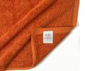 Полотенце махровое "Blanc des Vosges" UNI TERRA COTA (оранжевый), 70х140