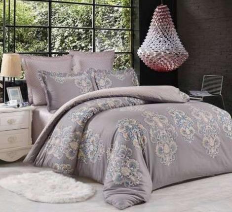 Постельное белье "Valtery" С-329 Сатин, Семейный