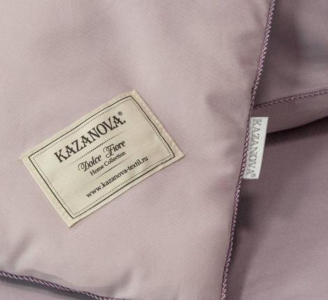 Постельное белье с одеялом "Kazanov.A." Шеффилд (лаванда жемчуг пудра) Сатин, Евро