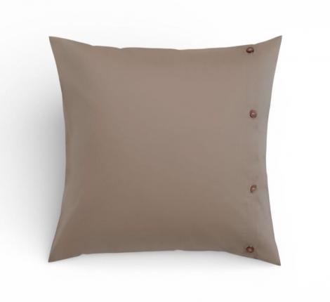 Наволочка декоративная "CARAMEL BEIGE ALLURE GRASS" Мако-Сатин, 50х50-2шт.