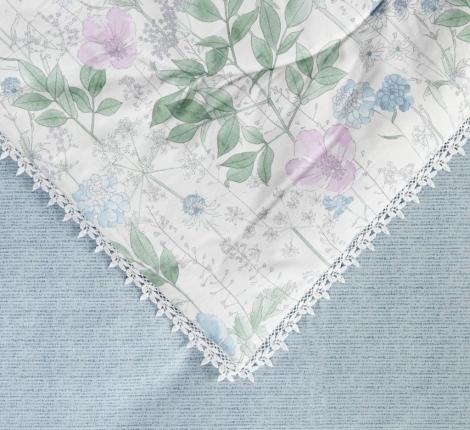 Постельное белье с одеялом "Sofi de Marko" Мадалина Сатин, Евро