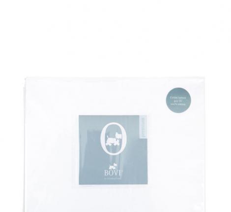 Простыня на резинке BOVI (PB) Перкаль 200x220x30, белый