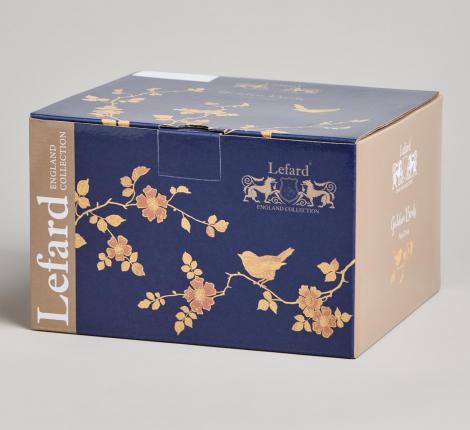 Чайный набор "GOLDEN BIRDS" на 2 персоны, 4 предмета (240 мл)