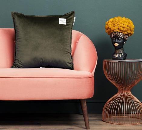 Подушка декоративная "Sofi de Marko" Ноэми (стоун) Велюр, 45х45