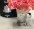 Букет ароматизированный "COTE NOIRE" SEVEN ROSE (коралловый) ваза металл, 2 спрея 5 мл