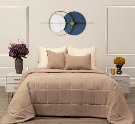 Покрывало "Sofi de Marko" Доминико (капучино) Канвас, 240х260