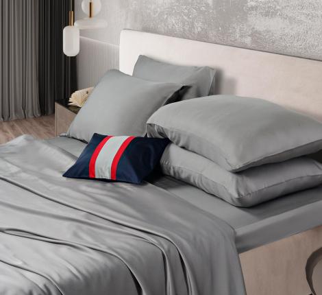 Постельное бельё Sharmes "Bamboo" 2 спальный, серый