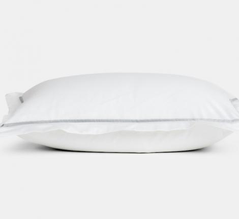 Наволочка с узкой отделкой "ALPINE ASH GREY ALLURE GRASS" Мако-Сатин, 50х70 (2шт)