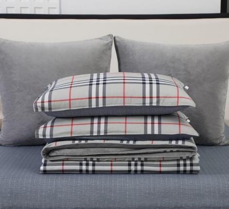 Постельное белье с одеялом "Sofi de Marko" Роберто №7 Велюр/Сатин, Семейный