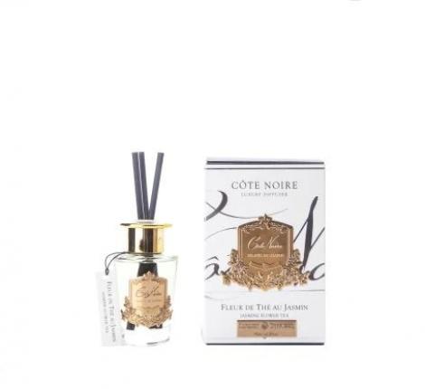 Диффузор "COTE NOIRE" JASMIN золотой декор, 90 мл