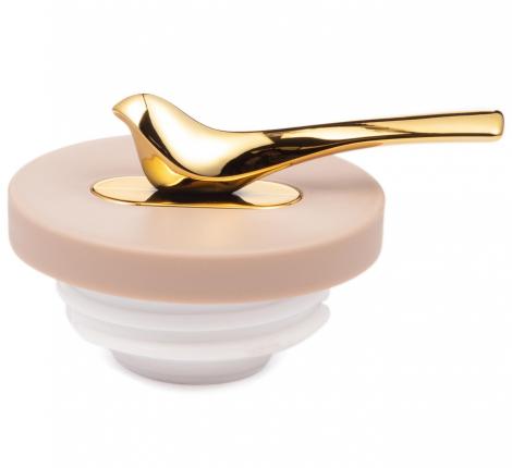 Термос со стеклянной колбой (с клапаном) "AGNESS" 734-201, 950 мл