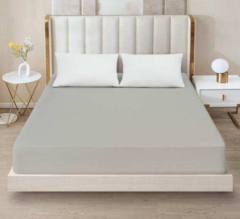 Простынь сатин на резинке PCT-1, 180x200х25