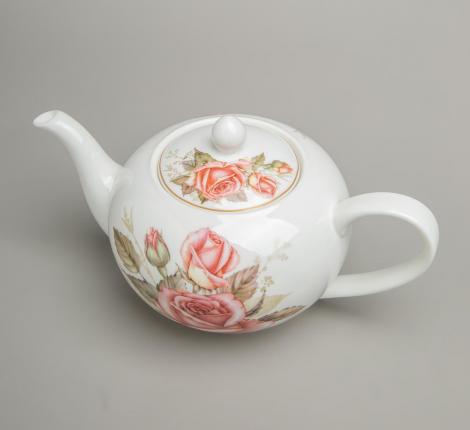 Чайник заварочный "КОРЕЙСКАЯ РОЗА" 590-681, 900 мл
