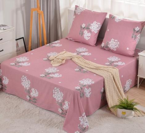 PCT-R-318 Простынь сатин на резинке печатная, 90x200