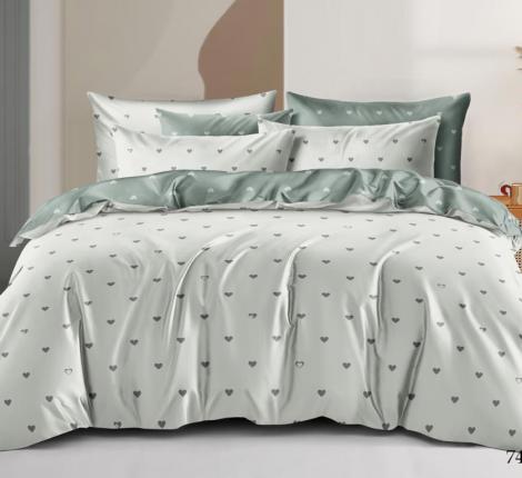 Постельное белье "Cleo" Satin Lux CL15/740-SL Сатин, 1,5 спальный