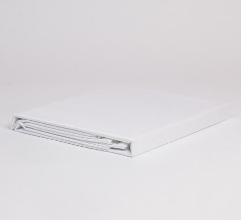 Простыня трикотажная на резинке "NOBLE TRADITIONS JERSEY WHITE GRASS", 160х200х40