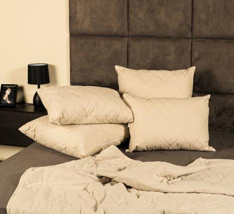 Подушка Лежебока "ЛЁН и ХЛОПОК", 70х70