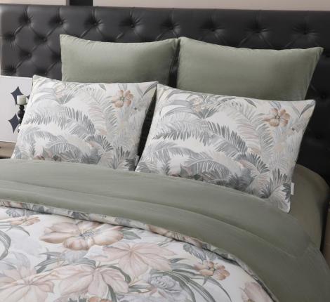 Постельное белье с одеялом "Sofi de Marko" Рикардо №6 Велюр/Сатин, Евро