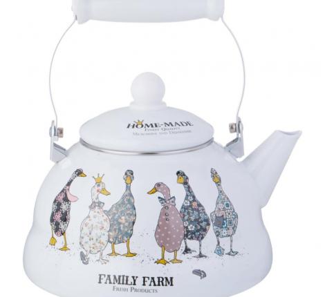 Чайник эмалированный "FAMILY FARM", 3 л