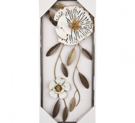 Панно настенное "ЦВЕТОЧНАЯ СИМФОНИЯ" 680-100, 24,8*61*4,4 см