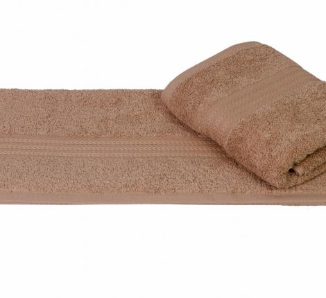 Махровое полотенце 70x140 Hobby &quot;RAINBOW&quot; светло-коричневый