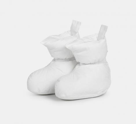 Сапожки-носочки пуховые "Comfort Socks Home Grass" White, 36-39 р.