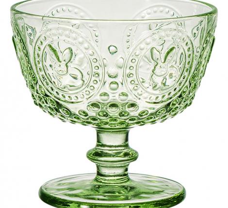 Набор креманок 2 штуки "SUNDAY" GREEN, 11*11*10,5 см